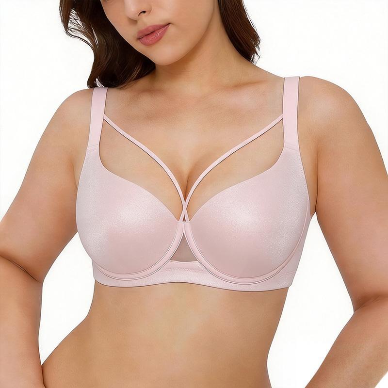 Shimmer Diamond bar 3/4 Cup Push-Up bar Soft Underwire