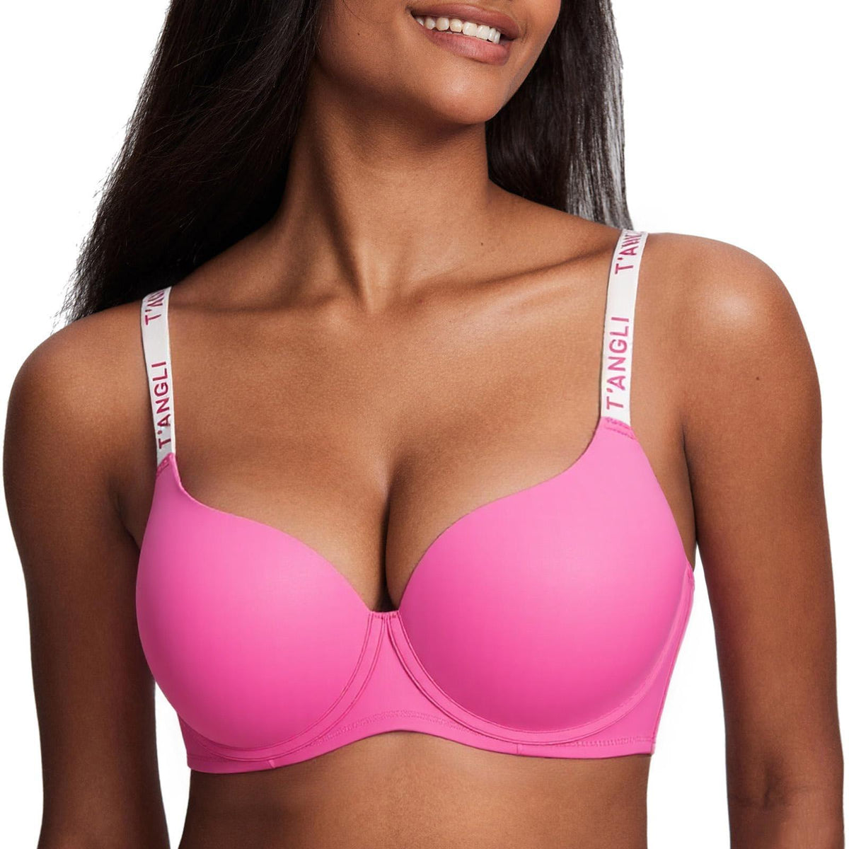 Ultra-Soft Lift & Shape Underwire Bra Comfortable 3/4 Cup Tshirt Bra