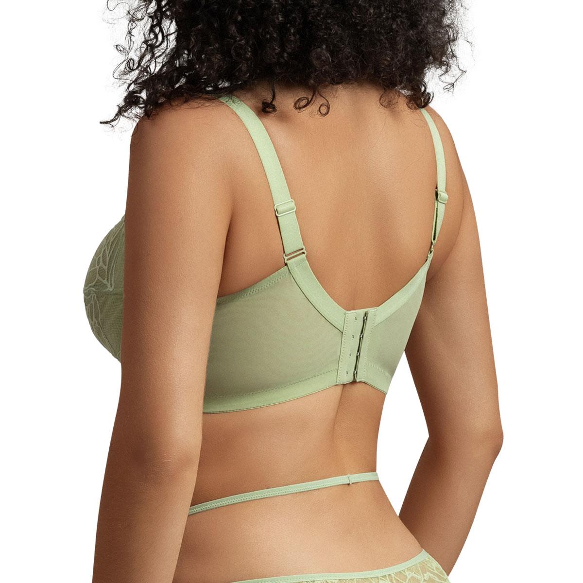 Push Up Underwire Unlined Unpadded Lace Bra Full Coverage Bra
