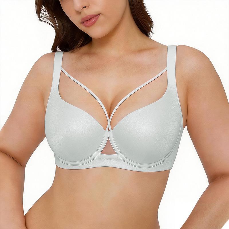 Shimmer Diamond bar 3/4 Cup Push-Up bar Soft Underwire